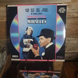 Pocketful of Miracles - Laserdisc - MGM - Double Disc Set-Glenn Ford-Bette Davis